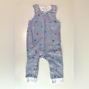 Baby Boden Stars Overalls